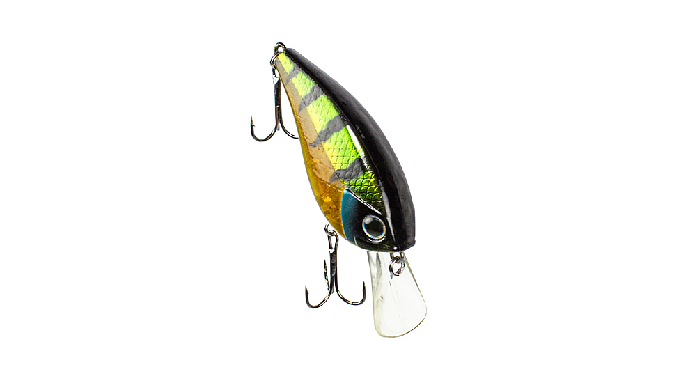 Lunkerhunt Impact Jolt 8F Deep Diving Crankbait, Green Back, 2.25in &amp; 3/8 oz, IJOLT04