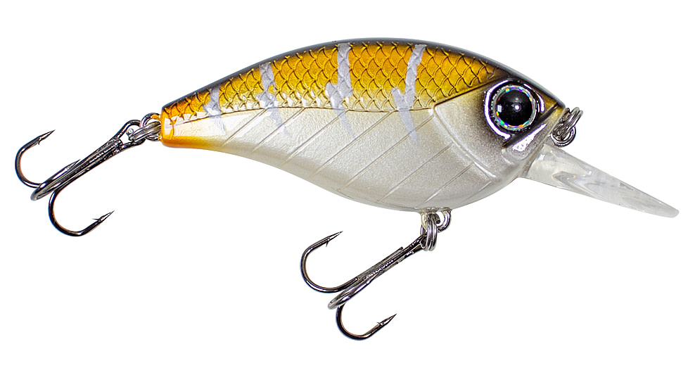 Lunkerhunt Impact Jolt 8F Deep Diving Crankbait, Mandarin, 2.25in &amp; 3/8 oz, IJOLT06