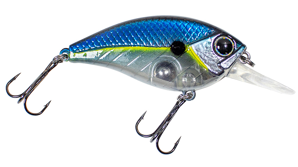 Lunkerhunt Impact Jolt 8F Deep Diving Crankbait, Sassy, 2.25in &amp; 3/8 oz, IJOLT01