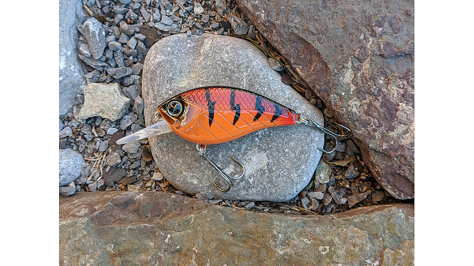 Lunkerhunt Impact Jolt 8F Deep Diving Crankbait, Turbo Craw, 2.25in &amp; 3/8 oz, IJOLT02