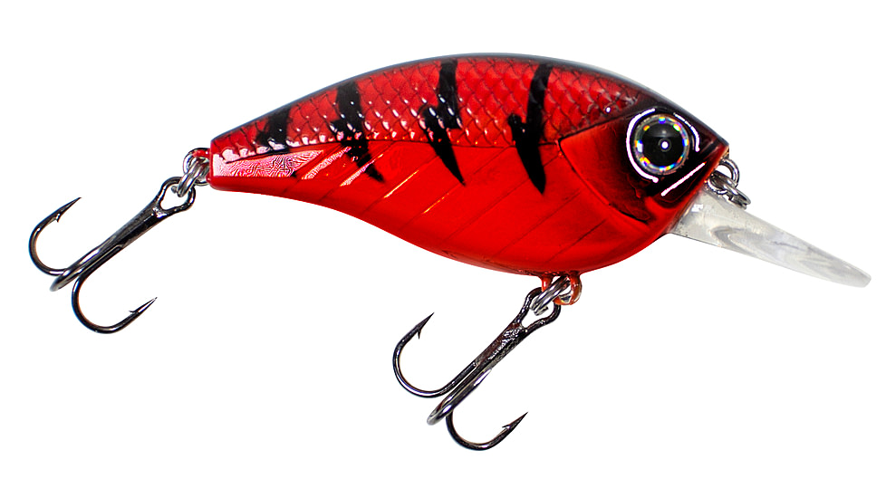 Lunkerhunt Impact Jolt 8F Deep Diving Crankbait, Turbo Craw, 2.25in &amp; 3/8 oz, IJOLT02