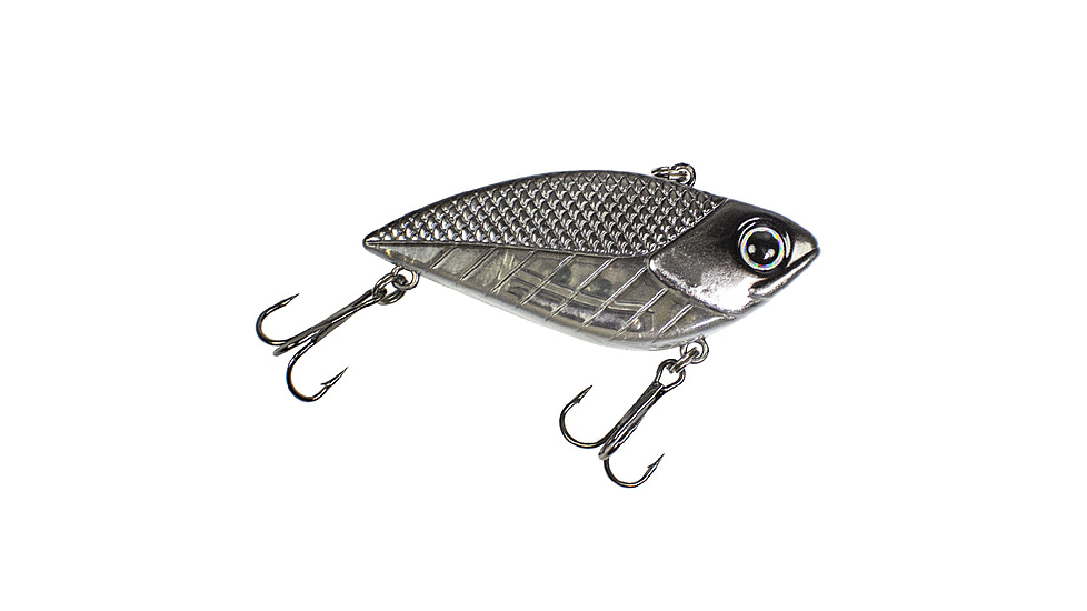 Lunkerhunt Impact Reactor Bait, Chrome, 2.5in &amp; 1/2 oz, IMRLLC07