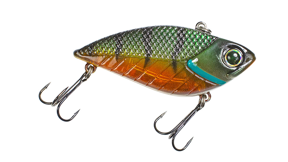 Lunkerhunt Impact Reactor Bait, Green Back, 2.5in &amp; 1/2 oz, IMRLLC04