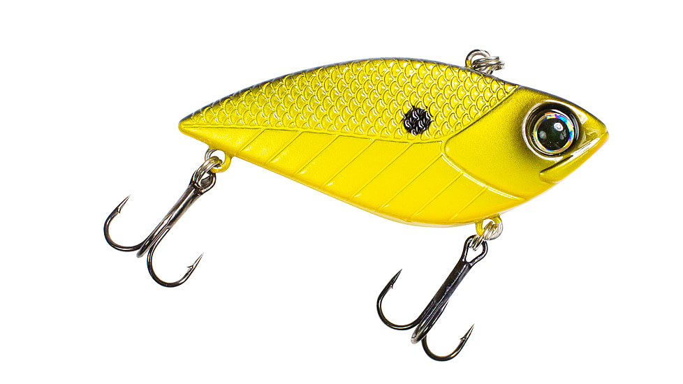 Lunkerhunt Impact Reactor Bait, Shock Yellow, 2.5in &amp; 1/2 oz, IMRLLC03