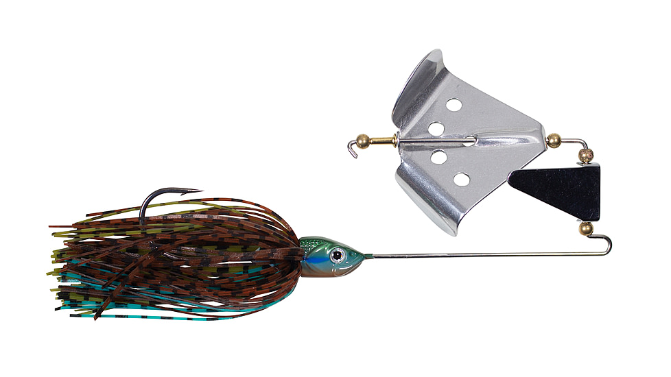 Lunkerhunt Impact Turbine Bait, Cabbage, 3/8 oz, ITURB105