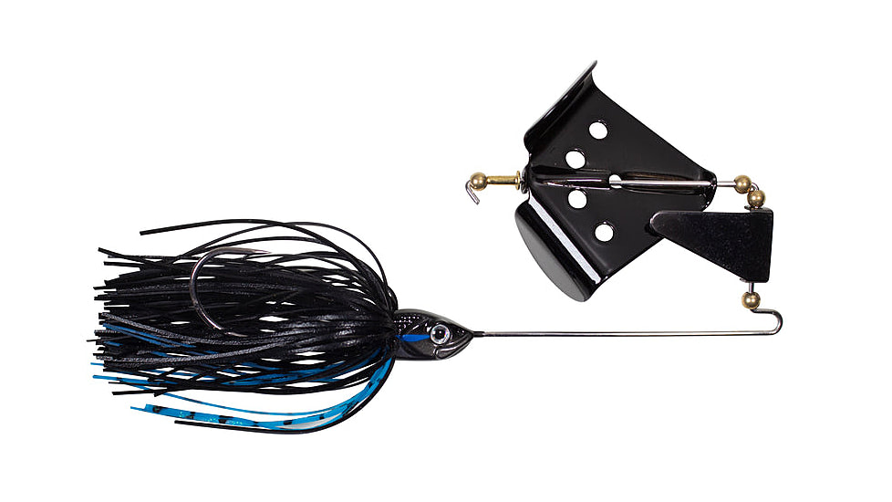 Lunkerhunt Impact Turbine Bait, Dark Knight, 1/2 oz, ITURB206