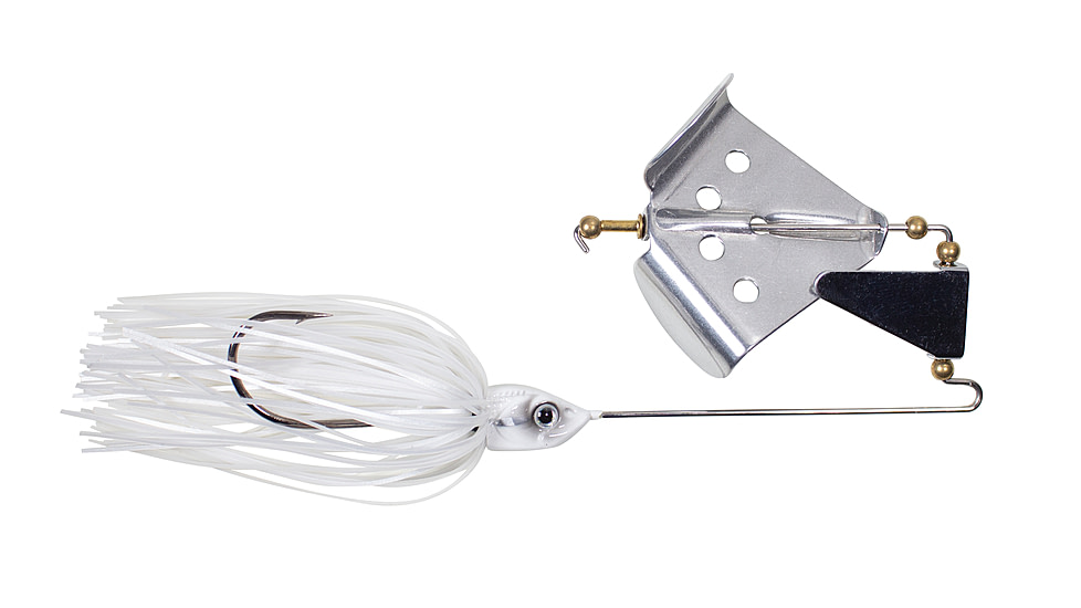 Lunkerhunt Impact Turbine Bait, Ghost, 3/8 oz, ITURB101