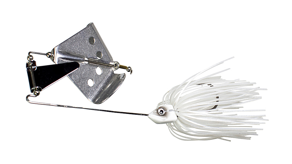 Lunkerhunt Impact Turbine Bait, Ghost, 3/8 oz, ITURB101