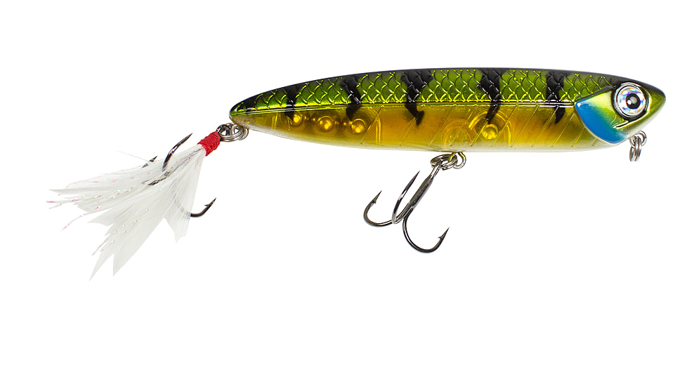 Lunkerhunt Impact Walker Bait, Green Back, 4in & 1/2 oz, IMWLK04