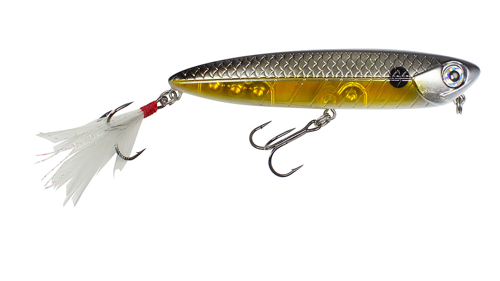 Lunkerhunt Impact Walker Bait, Silver Side, 4in & 1/2 oz, IMWLK02