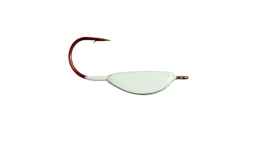 Lunkerhunt Lead Teary Jig, Glow, 1/8 oz, TJ01