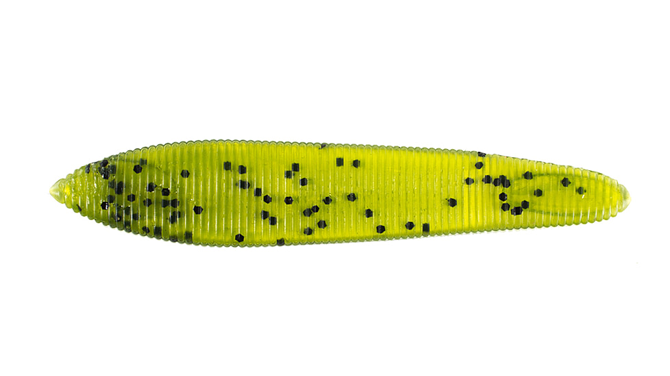 Lunkerhunt Leech Bait Soft Bait, 10, 3in, Watermelon, LEECH303
