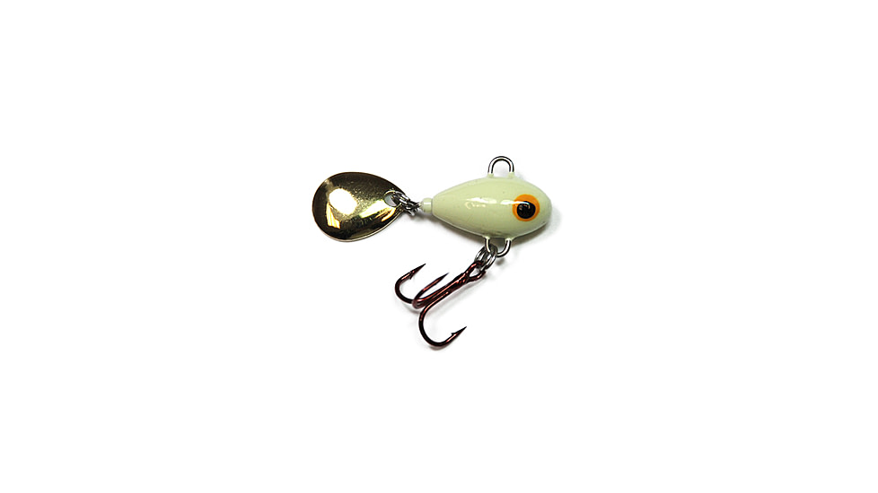 Lunkerhunt Magic Bean Bait, Glow, 0.75in & 1/4 oz, LHIMB20