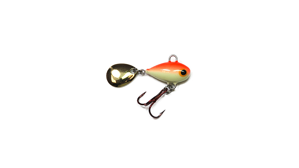 Lunkerhunt Magic Bean Bait, Glow Orange, 0.75in & 1/4 oz, LHIMB18