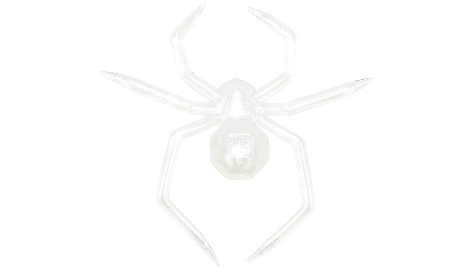 Lunkerhunt Micro Strider Soft Bait, 10, 1in, Pearl White, HMSTRD106