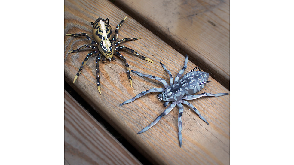 Lunkerhunt Phantom Spider Bait Topwater, 1, 2in, Fang, SPIDER07