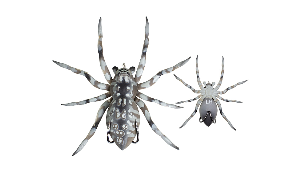 Lunkerhunt Phantom Spider Bait Topwater, 1, 2in, Huntsman, SPIDER08