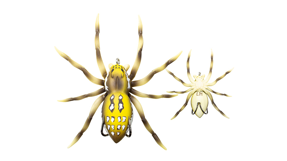 Lunkerhunt Phantom Spider Bait Topwater, 1, 2in, Six Spot, SPIDER01