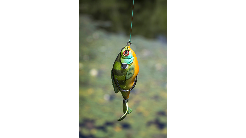 Lunkerhunt Prop Fish Sun Bait Soft Bait, 1, 3.5in, Blue Gill, SUNPRF01