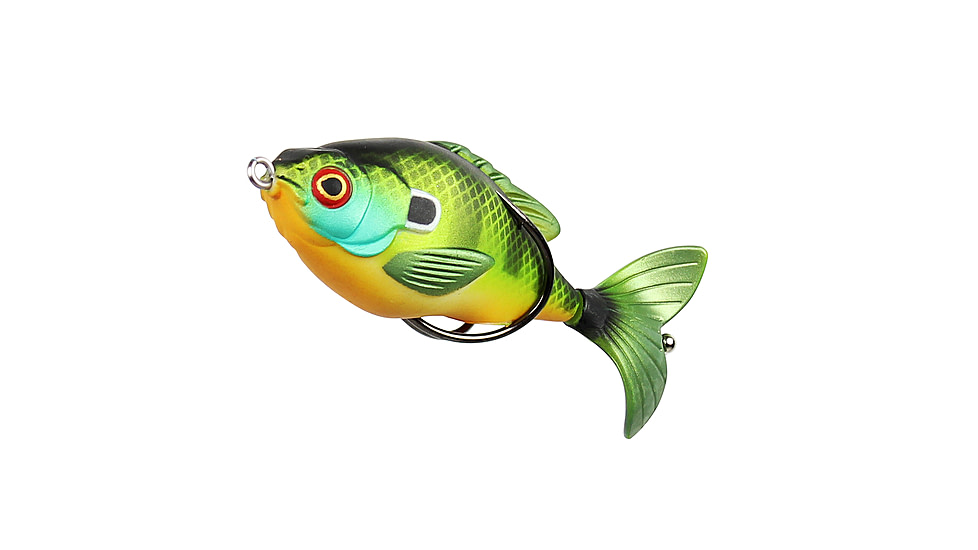 Lunkerhunt Prop Fish Sun Bait Soft Bait, 1, 3.5in, Blue Gill, SUNPRF01