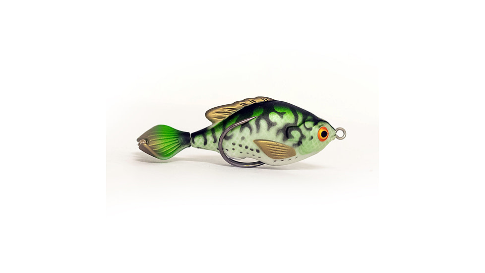 Lunkerhunt Prop Fish Sun Bait Soft Bait, 1, 3.5in, Crappie, SUNPRF02