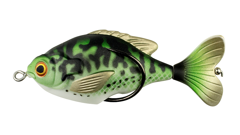 Lunkerhunt Prop Fish Sun Bait Soft Bait, 1, 3.5in, Crappie, SUNPRF02