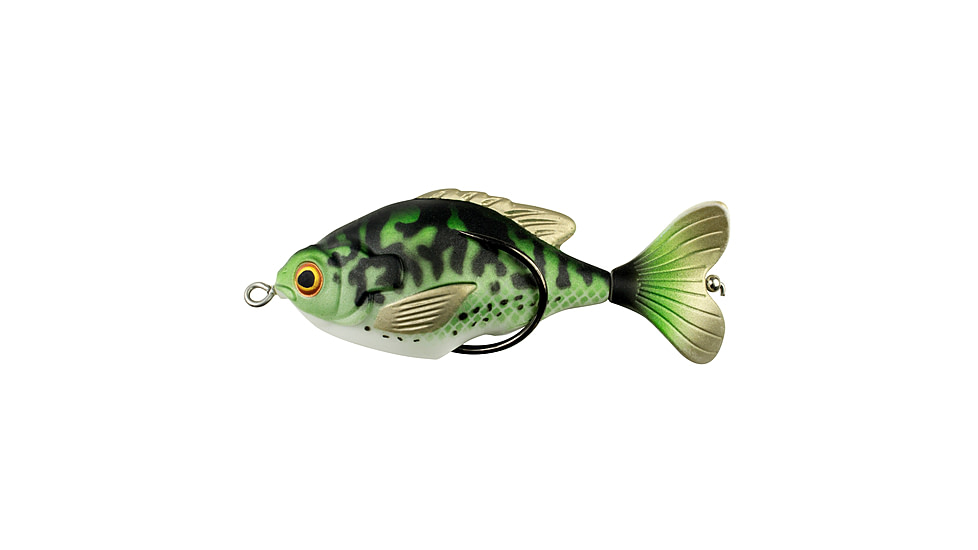 Lunkerhunt Prop Fish Sun Bait Soft Bait, 1, 3.5in, Crappie, SUNPRF02