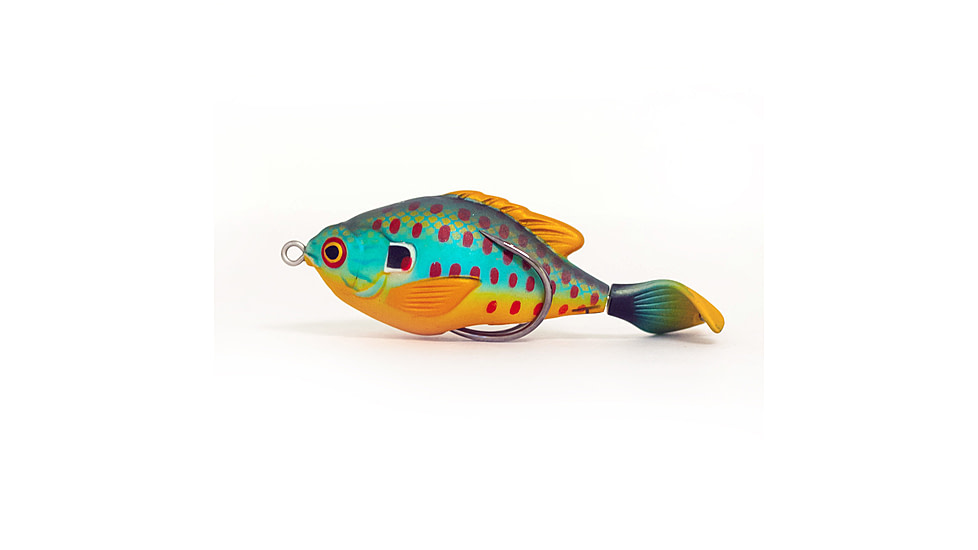 Lunkerhunt Prop Fish Sun Bait Soft Bait, 1, 3.5in, Pumpkin Seed, SUNPRF03