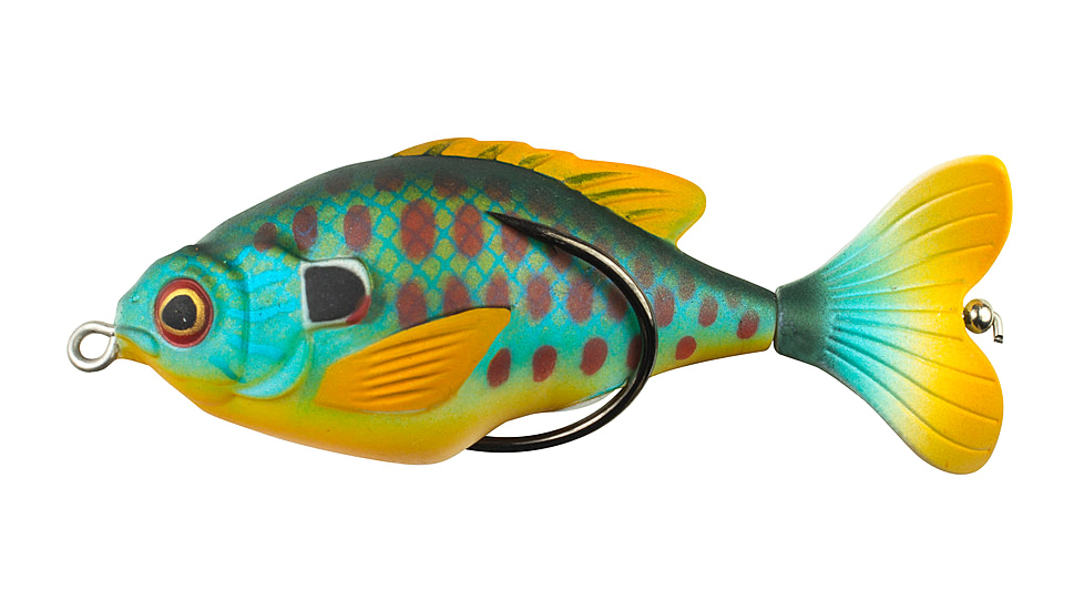 Lunkerhunt Prop Fish Sun Bait Soft Bait, 1, 3.5in, Pumpkin Seed, SUNPRF03