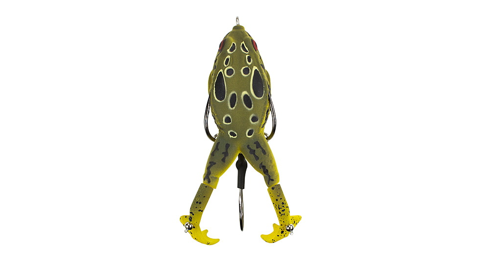 Lunkerhunt Prop Frog Bait Topwater, 1, 3.5in, Cane, PROPF09