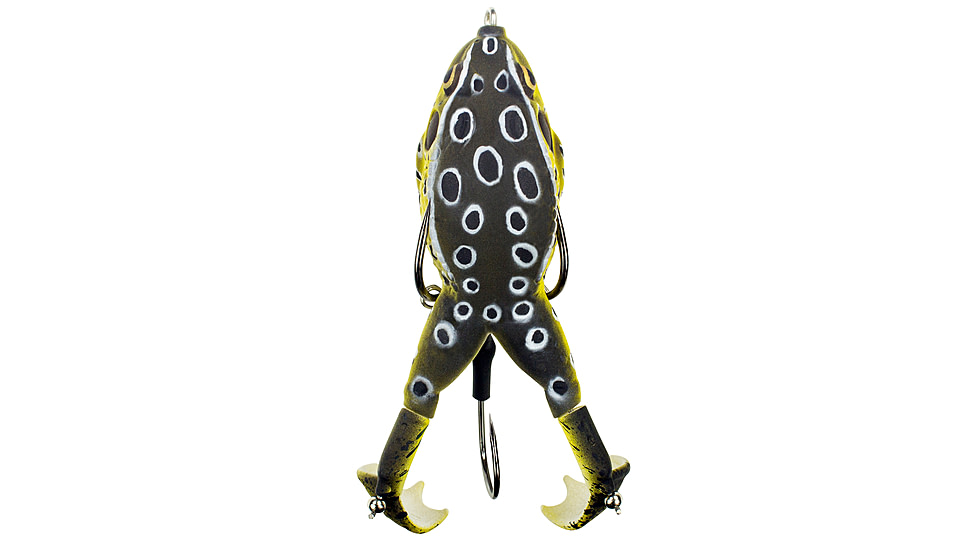 Lunkerhunt Prop Frog Bait Topwater, 1, 3.5in, Croaker, PROPF03