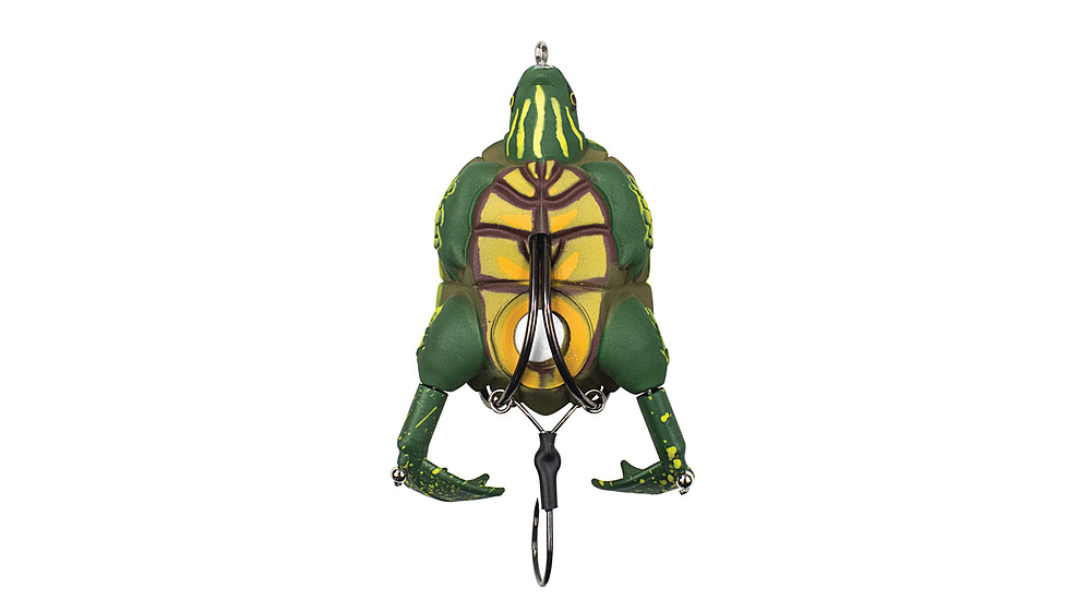 Lunkerhunt Prop Turtle Bait, Swamp, 3.5in &amp; 3/4 oz, TURTLE04