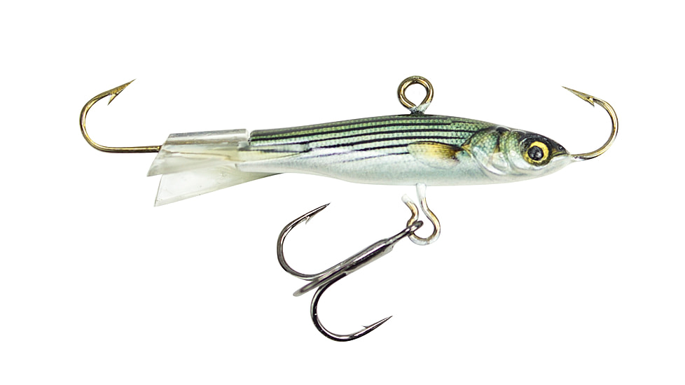 Lunkerhunt Straight Up Bait, White Bass, 3/16 oz, SUJQ13