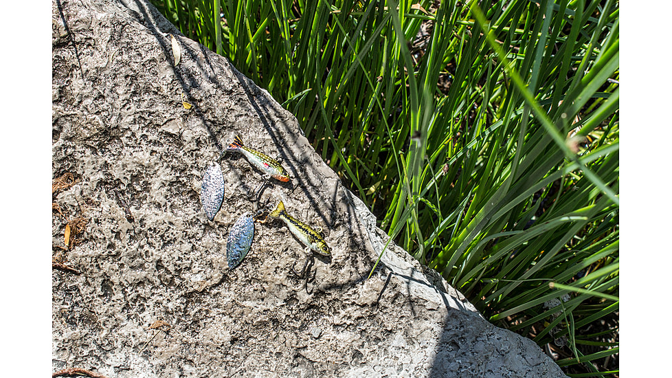 Lunkerhunt True Spin Bait, Bass, 1.75in &amp; 3/16 oz, TRSP04