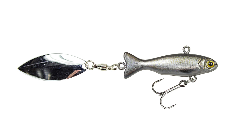 Lunkerhunt True Spin Bait, Gizzard Shad, 1.75in &amp; 3/16 oz, TRSP15