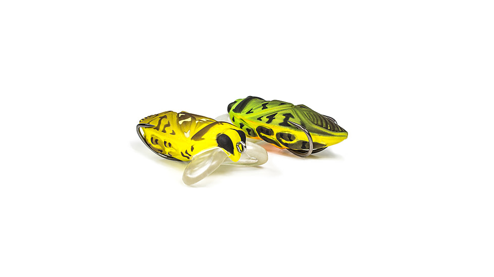 Lunkerhunt Yappa Bug Soft Bait, 1, 2.75in, Firefly, YPAB02