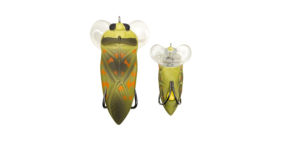 Lunkerhunt Yappa Bug Soft Bait, 1, 2.75in, Water Bug, YPAB03