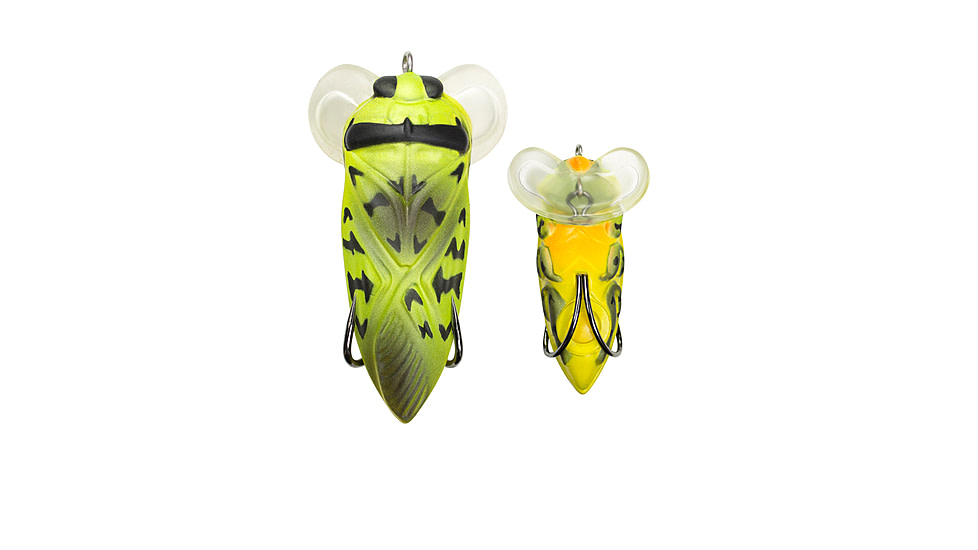 Lunkerhunt Yappa Bug Soft Bait, 1, 2.75in, Firefly, YPAB02