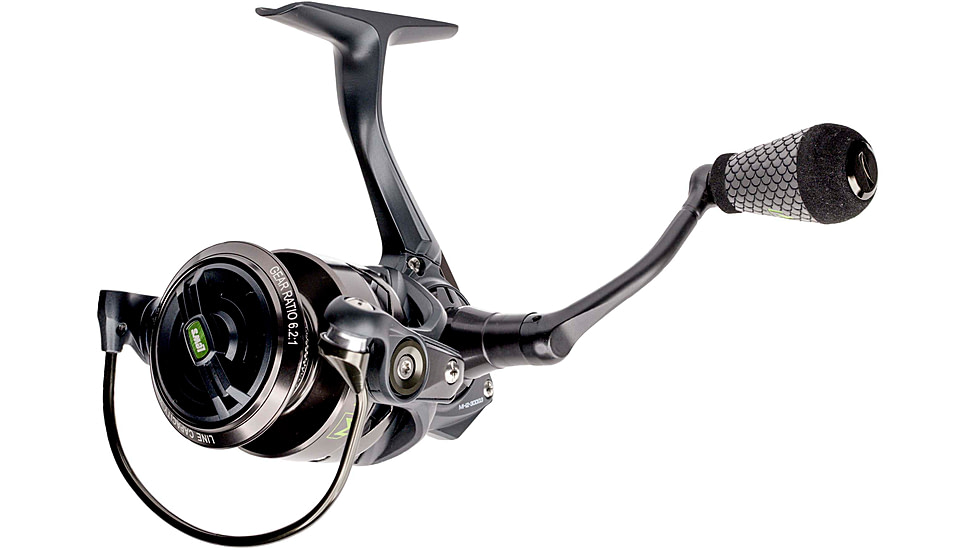 Lew’s MACH 2 Spinning Reel, SZ 400, 6.2-1 Ratio, 9+1 Bearings, Clam Pack, MH2-400G3C