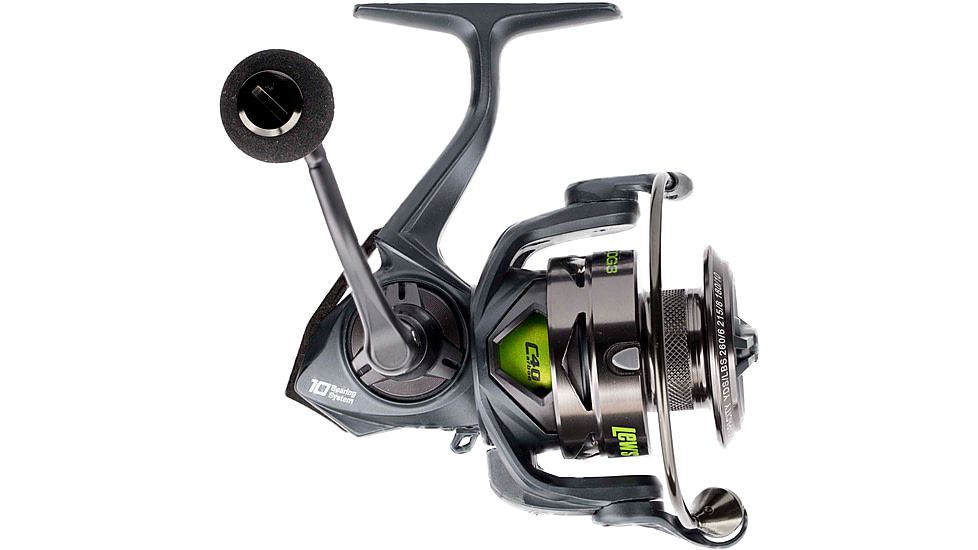 Lew’s MACH 2 Spinning Reel, SZ 400, 6.2-1 Ratio, 9+1 Bearings, Clam Pack, MH2-400G3C