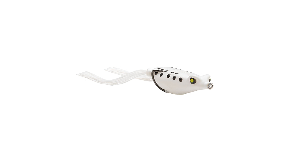 MACH MACH Frog Swimbait, White, MHPKF-204