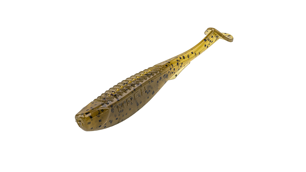 MACH MACH Player Swimbait, Green Pumpkin, 3in, MHPLR-46