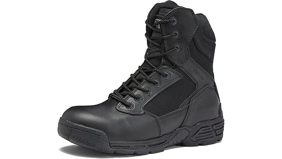 Magnum Stealth Force 8.0 Waterproof Tactical Duty Boots - Mens, Black, 10 US, Medium, KB-MB-CM85015M-B-M-10