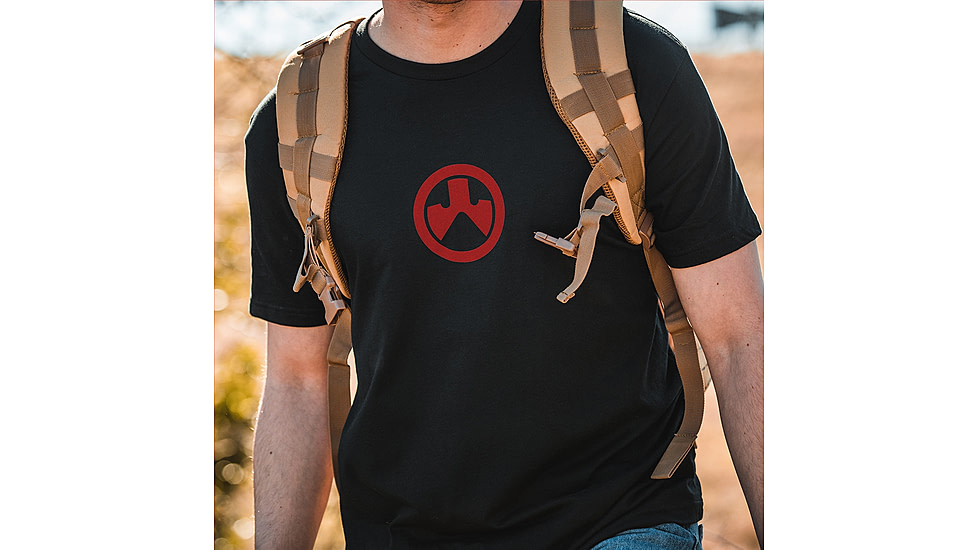 Magpul Industries Icon Logo CVC T-Shirt, Black, XL, MAG1115-001-XL