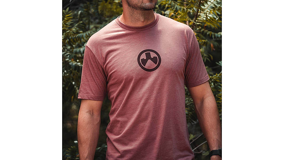 Magpul Industries Icon Logo CVC T-Shirt - Mens, Redrock Heather, XL, MAG1115-613-XL