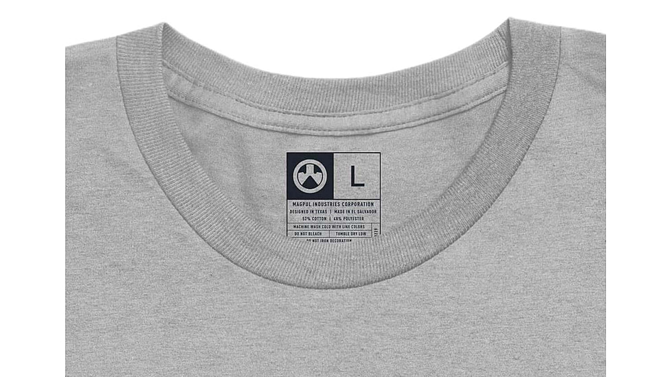 Magpul Industries Independence Icon T-Shirt - Mens, Athletic Gray Heather, Short Sleeve, Small, MAG1281030S