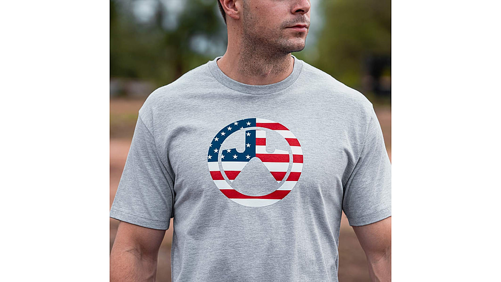 Magpul Industries Independence Icon T-Shirt - Mens, Athletic Gray Heather, Short Sleeve, Small, MAG1281030S