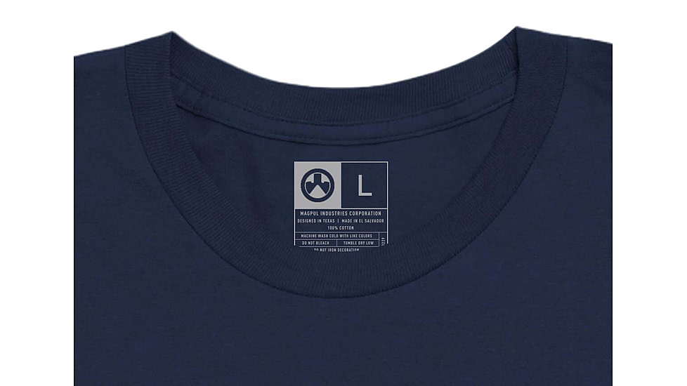 Magpul Industries Independence Icon T-Shirt - Mens, Navy, Short Sleeve, Small, MAG1281410S