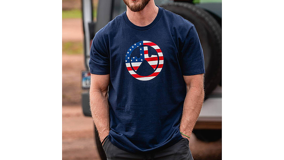 Magpul Industries Independence Icon T-Shirt - Mens, Navy, Short Sleeve, Small, MAG1281410S