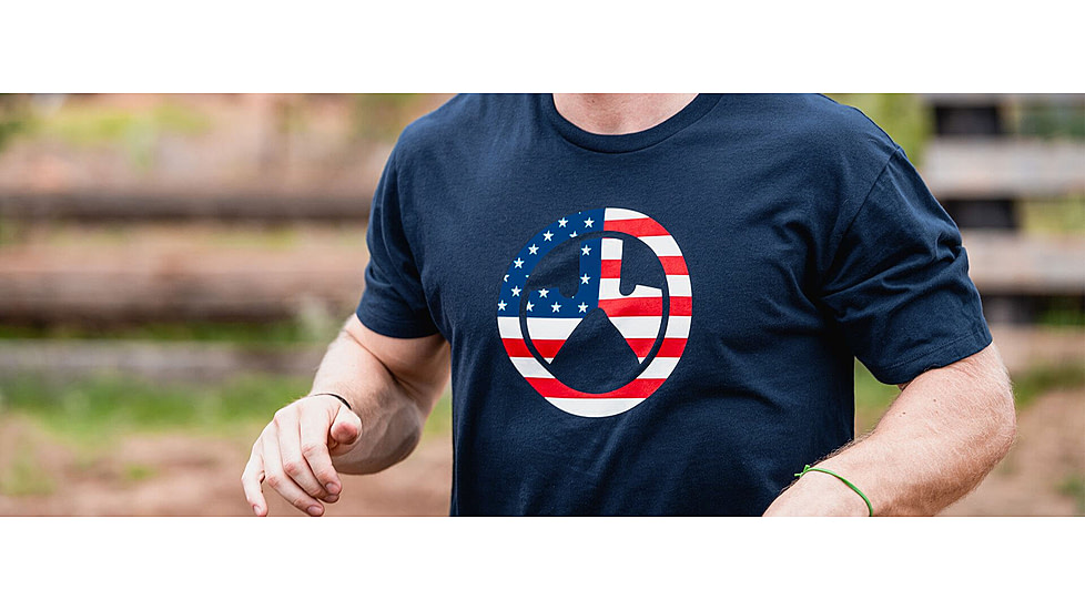 Magpul Industries Independence Icon T-Shirt - Mens, Navy, Short Sleeve, Small, MAG1281410S
